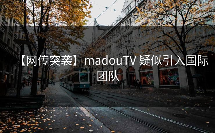 【网传突袭】madouTV 疑似引入国际团队